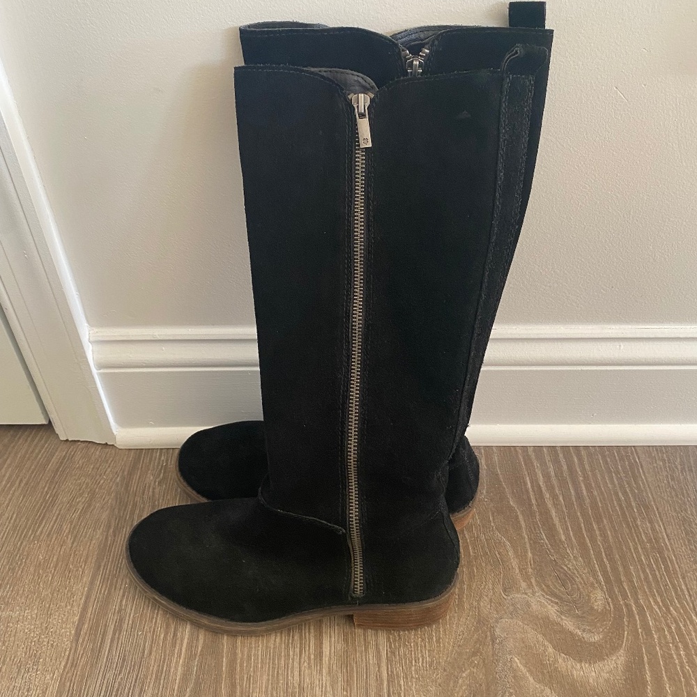 Lucky Brand Suede Knee High Boots